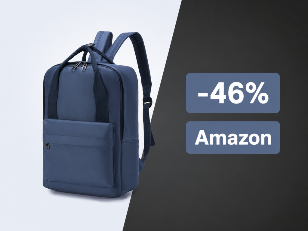Zaino 40x30x10 a 13,99€, minimo storico su Amazon anche per il Back To School 1