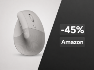 Logitech Lift Sabbia a 44,99€ su Amazon, minimo storico per il mouse ergonomico 1