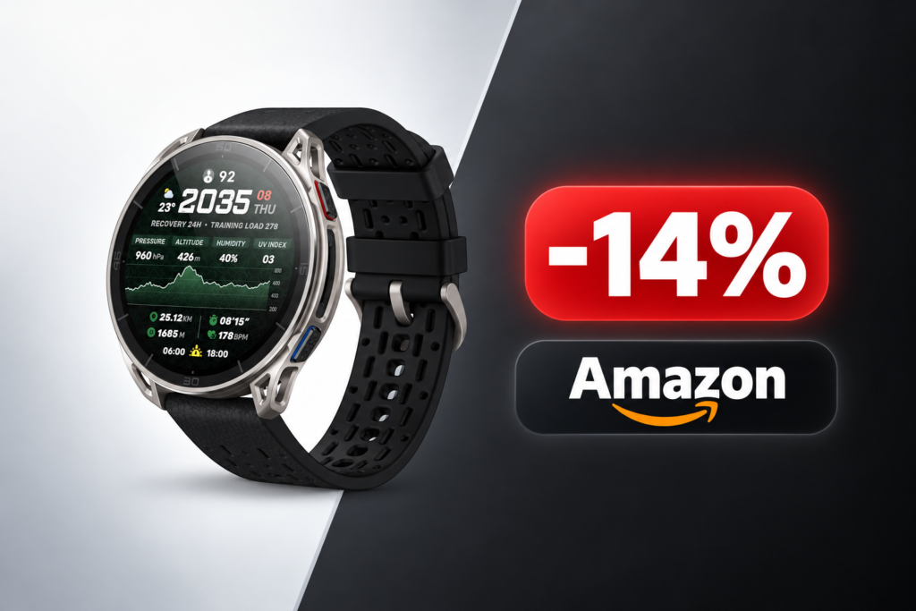 Amazfit Cheetah 2 Ultra scende a 516,99€ su Amazon, primo calo di prezzo 2