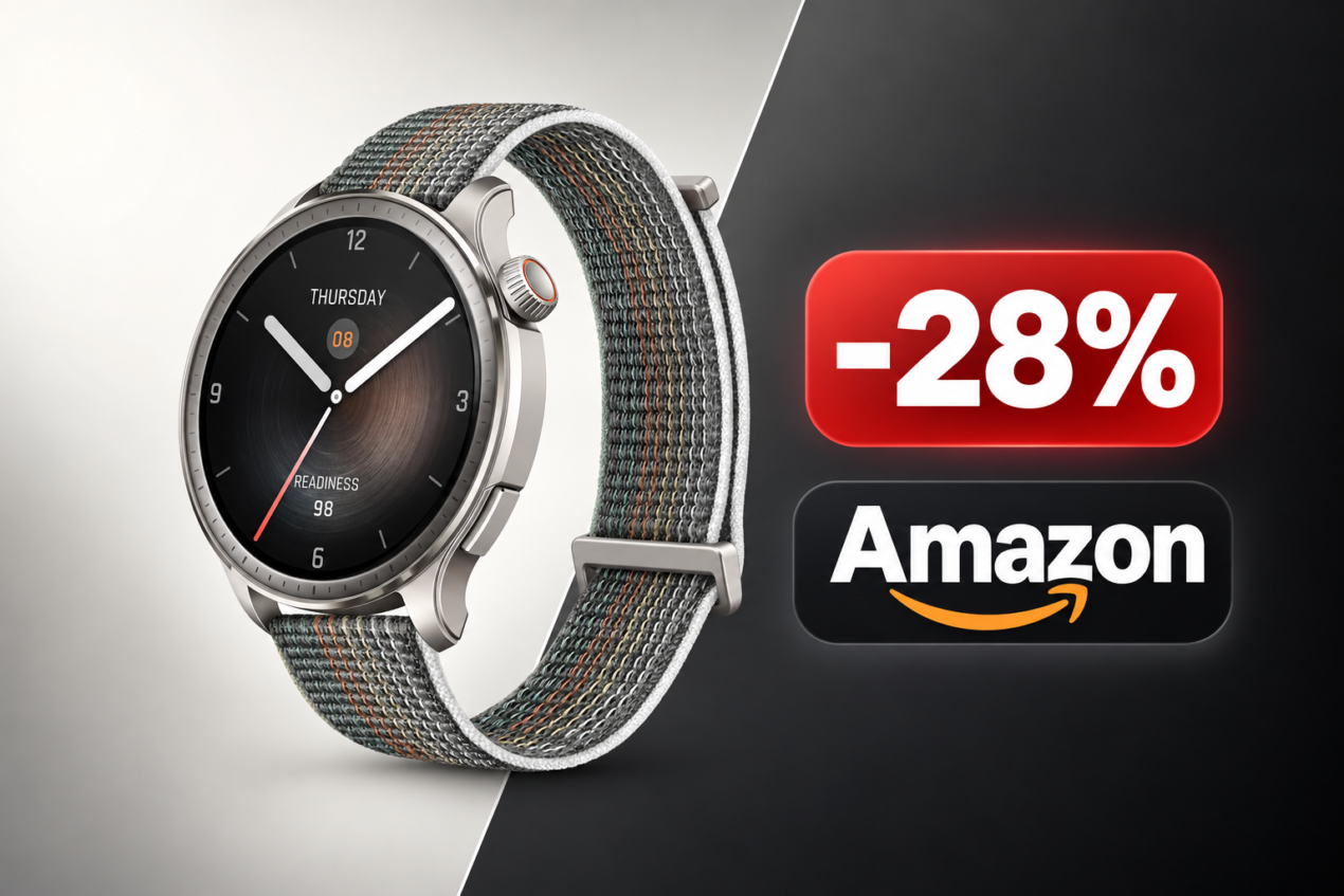 Amazfit Balance su Amazon a 107,91 euro con sconto del 27%