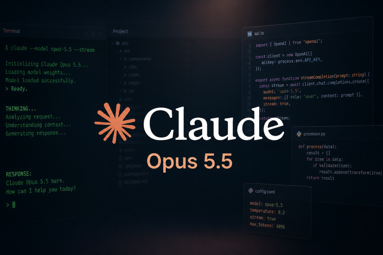 Claude rilascia Opus 5.5: più potente e costa il 40% in meno