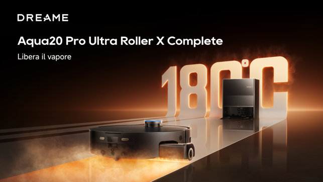 Dreame IFA 2026: robot con vapore a 180°C e mini camera 8K 1
