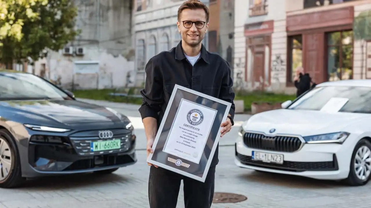 Audi A6 e-tron record autonomia