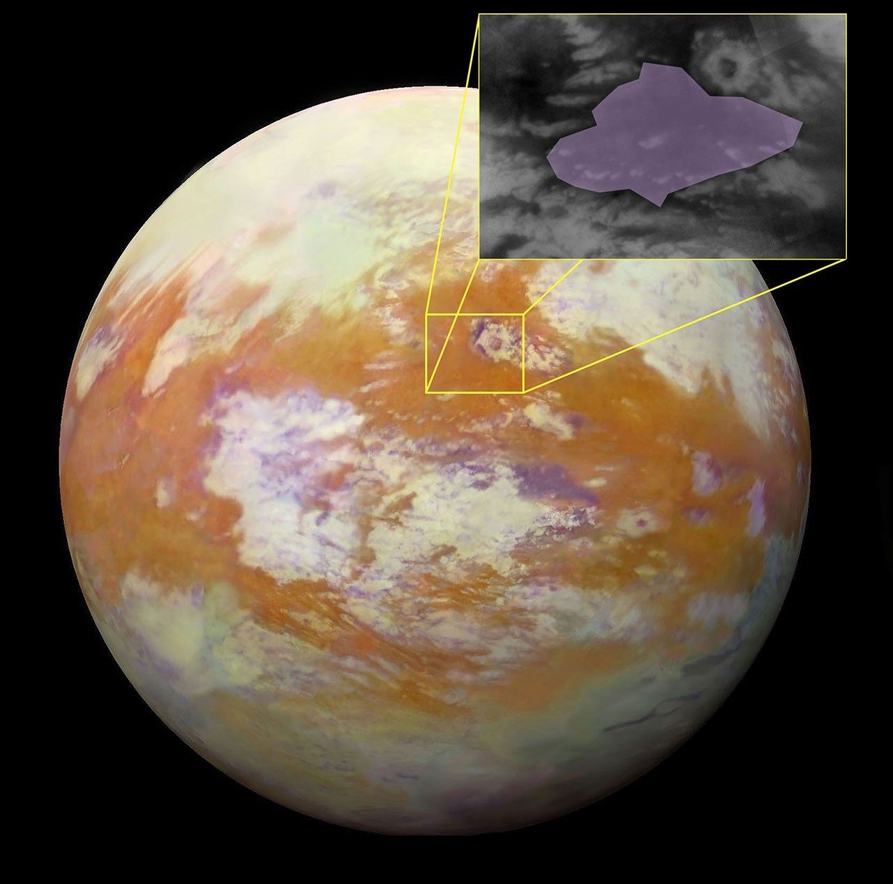 nasa dragonfly zona atterraggio