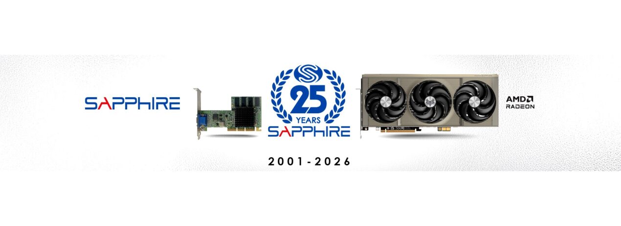 SAPPHIRE festeggia 25 anni con schede madri AM5, GPU e nuovi AI PC
