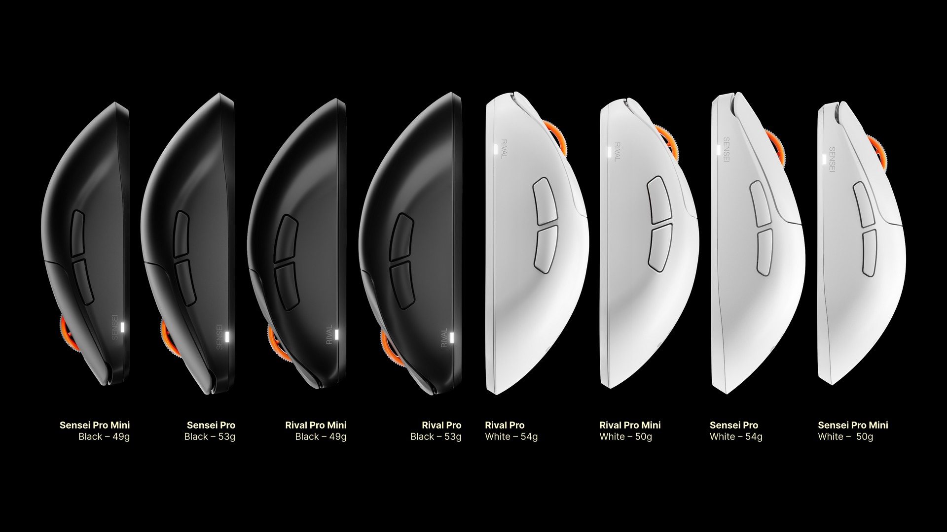 SteelSeries Sensei Pro e Rival Pro: arrivano i mouse wireless UWB con 8K reale e batterie hot-swap 4