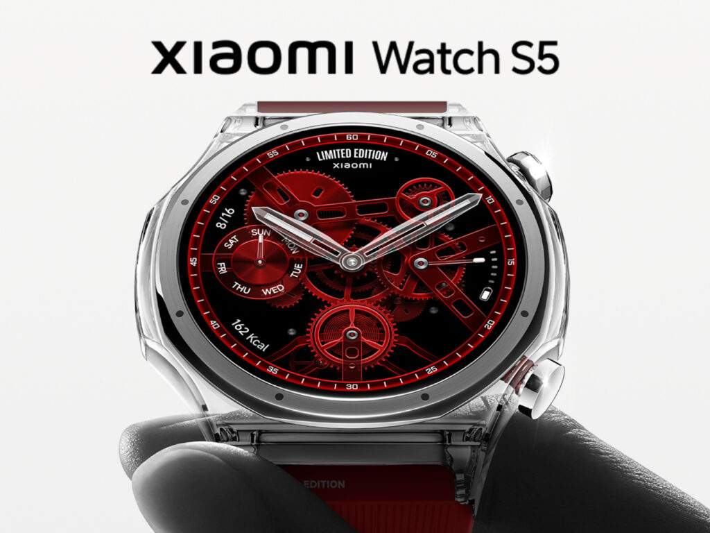 Xiaomi watch s5 transparent edition release kv