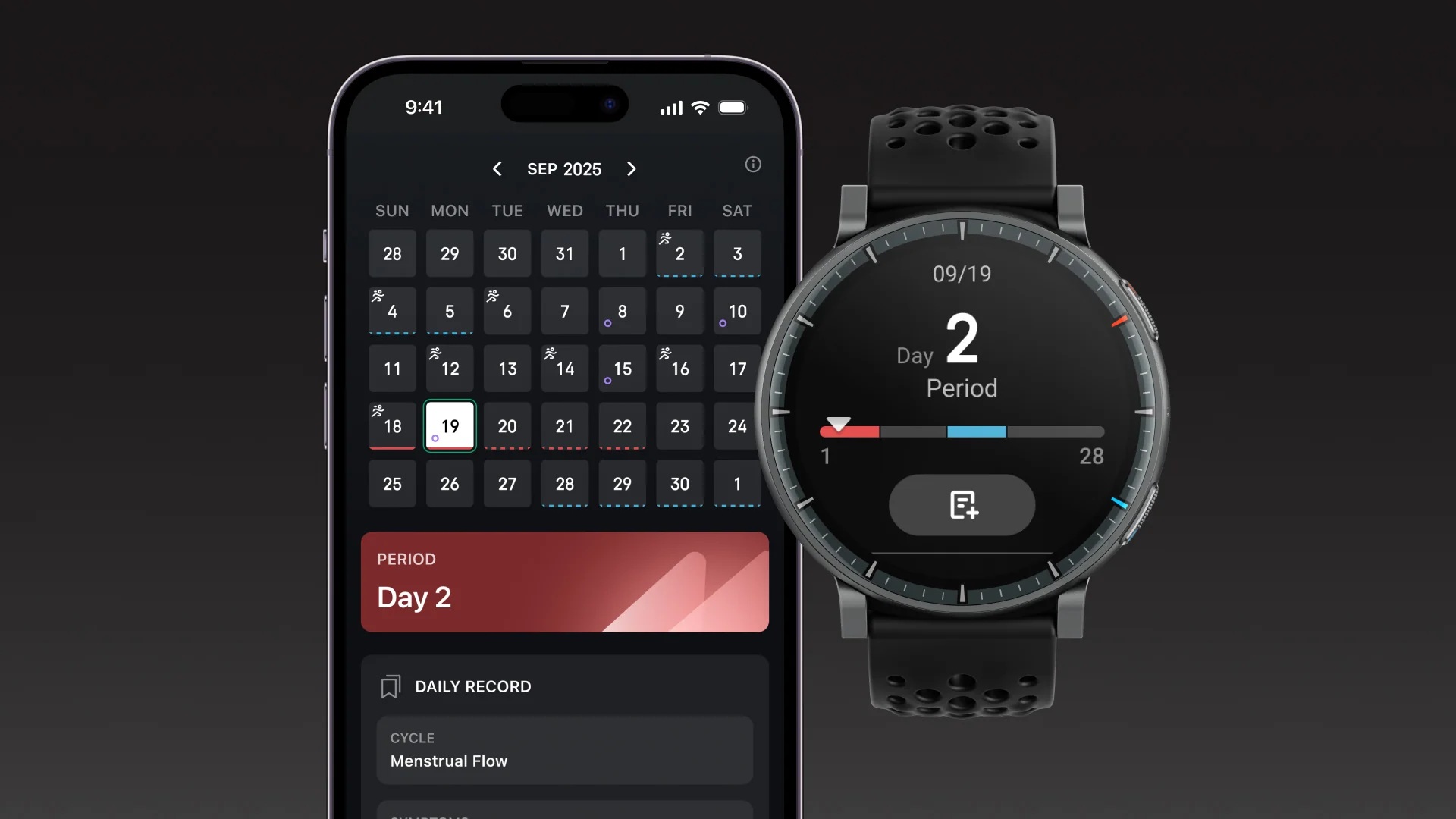 Amazfit Active Max - Aggiornamento software di ottobre 2026 - Monitoraggio ciclo mestruale rinnovato