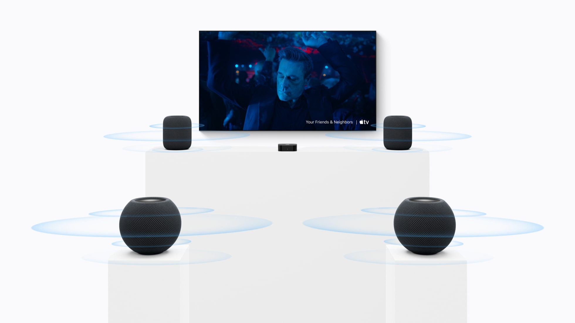 Apple HomePod mini 2 - esperienza surround a quattro altoparlanti