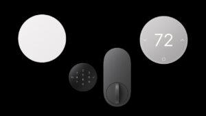 Apple e LG, prime immagini dei dispositivi smart home: lucchetto e termostato 2