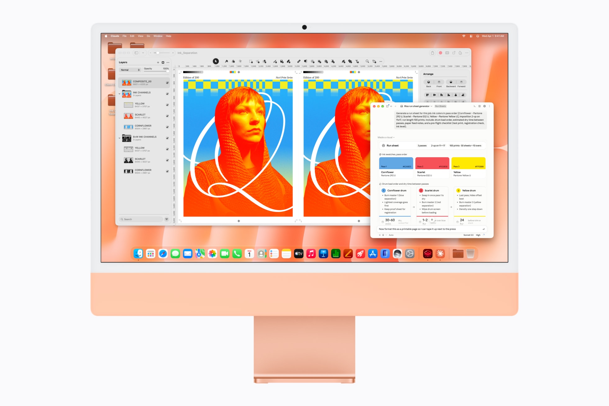 Apple iMac M6 uff - funzioni AI