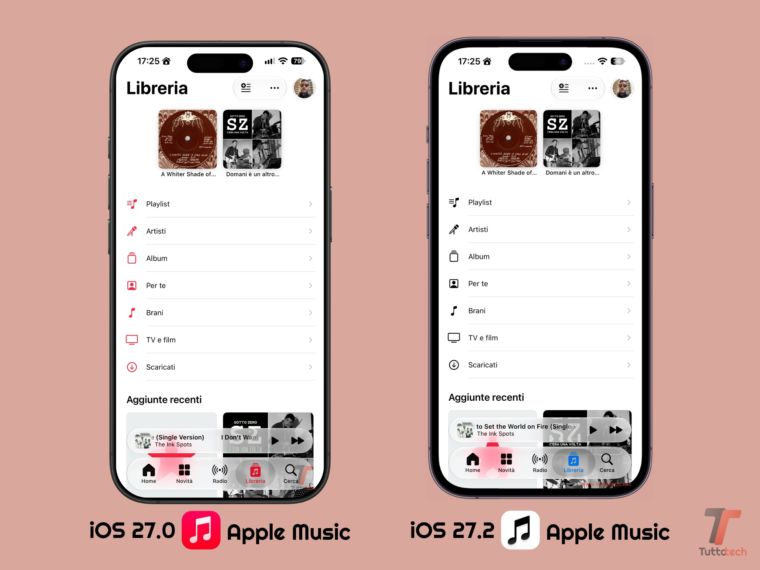 Apple Music saluta il rosso e le altre novità dalle Beta 4 di iOS 27.2 e macOS 27.2 2