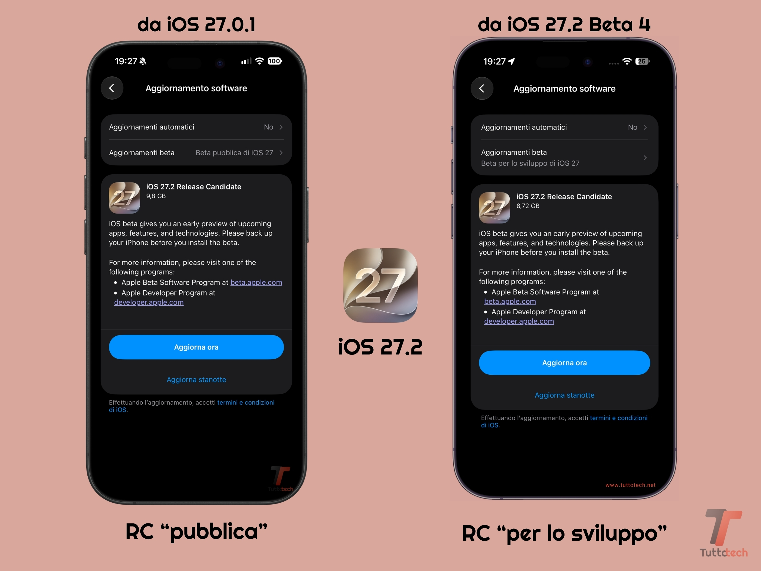 Apple iOS 27.2 - Release Candidate