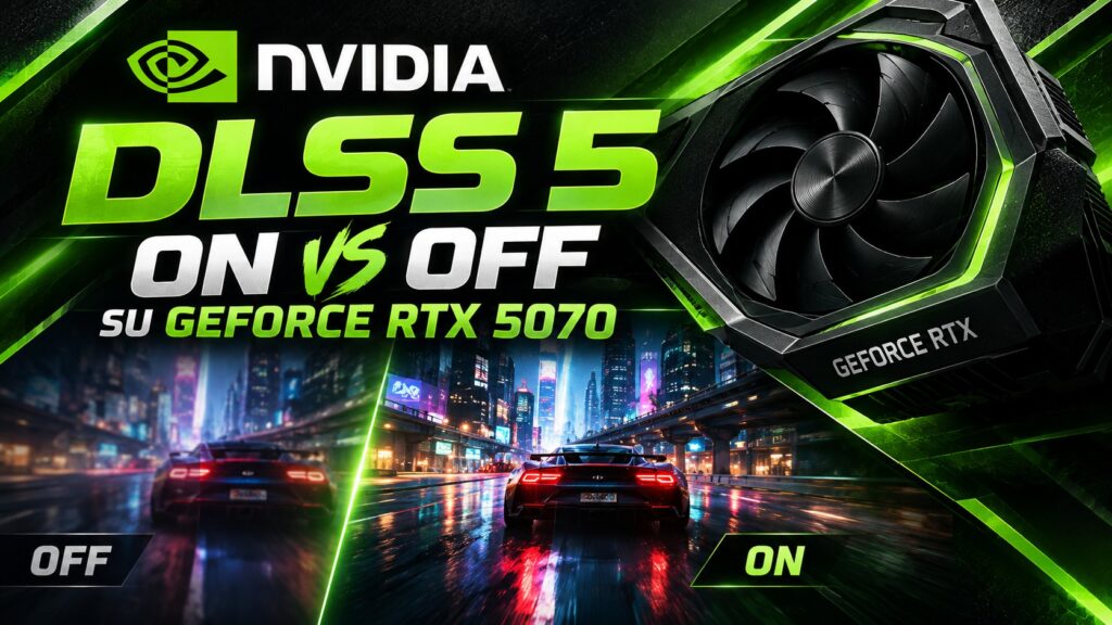 GeForce RTX 5070 DLSS 5 copertina
