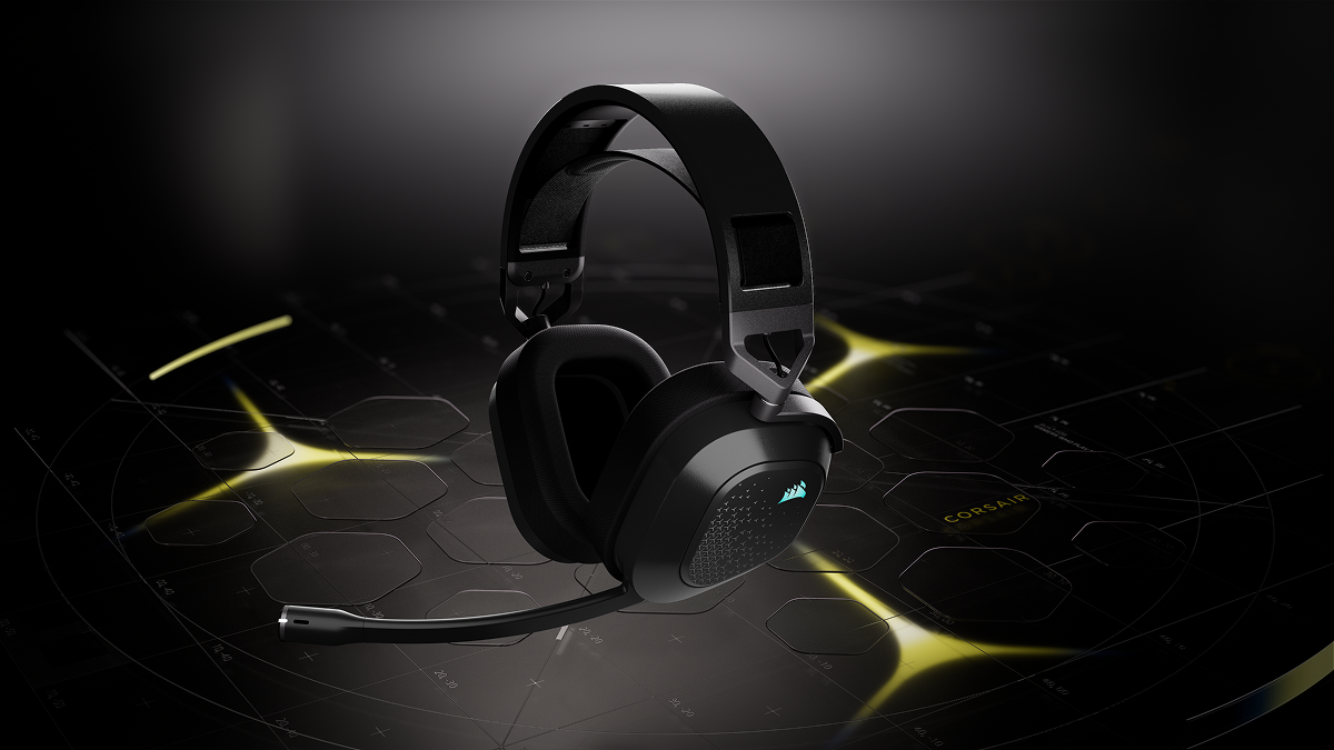 CORSAIR HS80 v2 MAX WIRELESS ufficiali, le cuffie gaming con 110 ore di autonomia