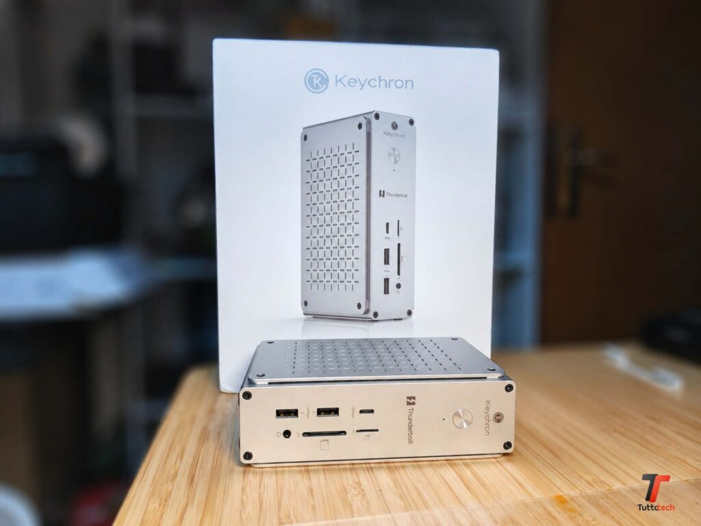 Recensione Keychron Thunderbolt 5 Dock, l'esordio da grande di chi ci ha abituati alle tastiere 2