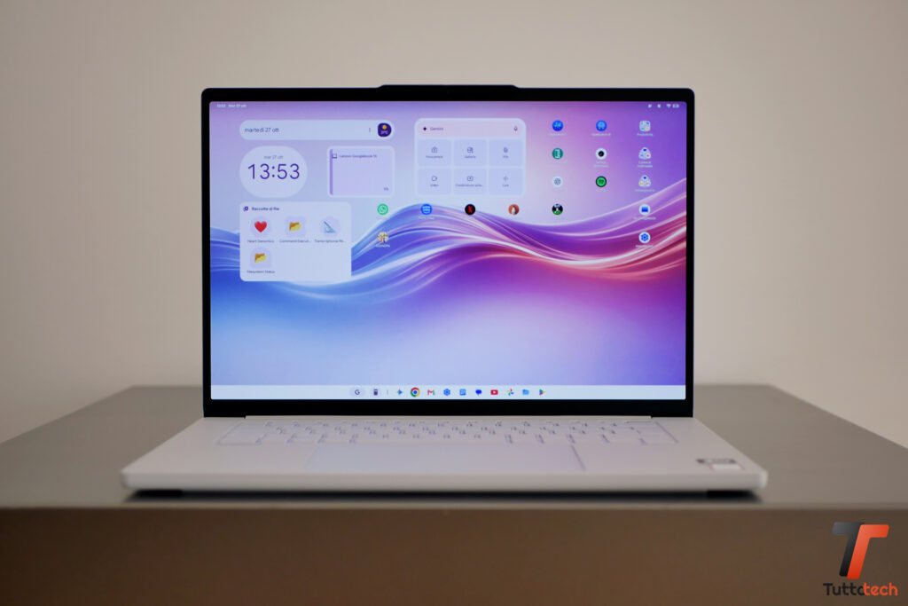 Lenovo Googlebook 15, il notebook in prova