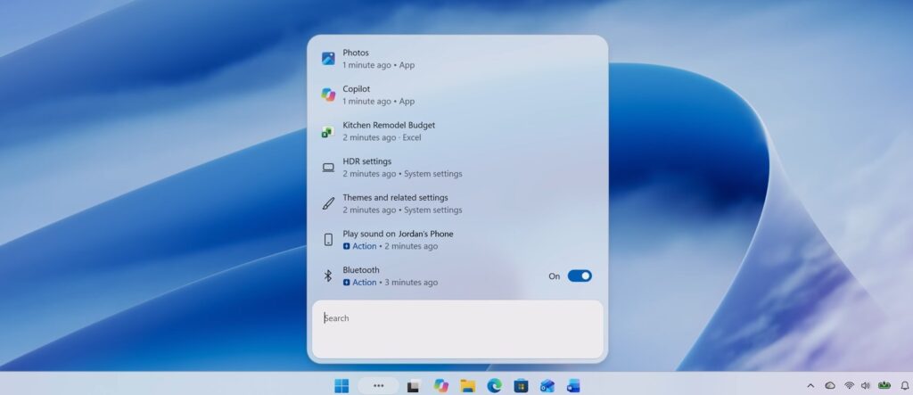 Microsoft search AI
