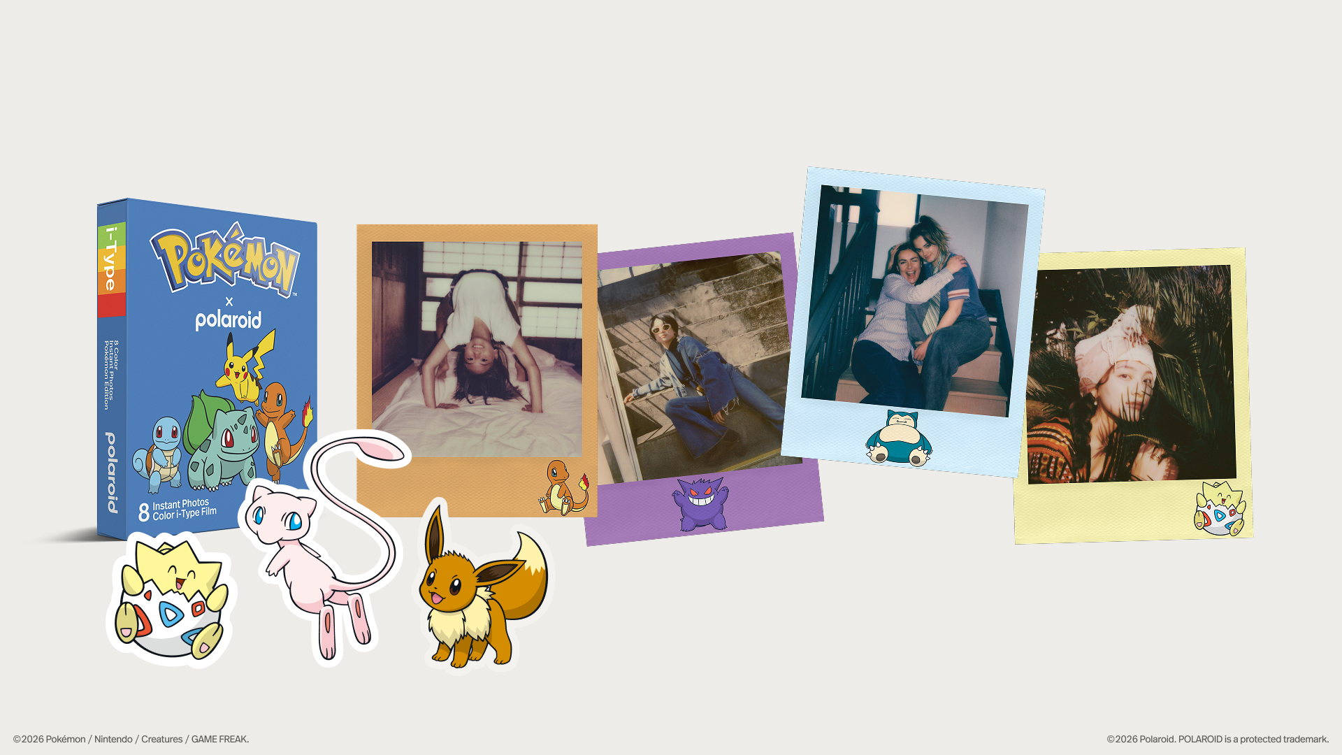 Polaroid sfoggerà la collezione Pokémon al Lucca Comics & Games 2026 5