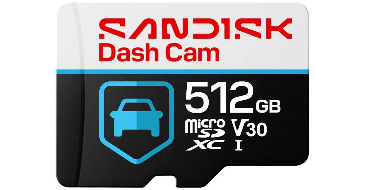 Sandisk Guardian Series dash cam