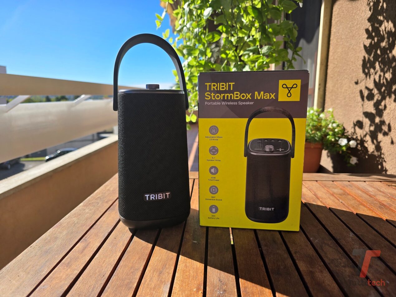 Recensione TRIBIT StormBox Max, speaker portatile con suono a 360 gradi e bassi potenti