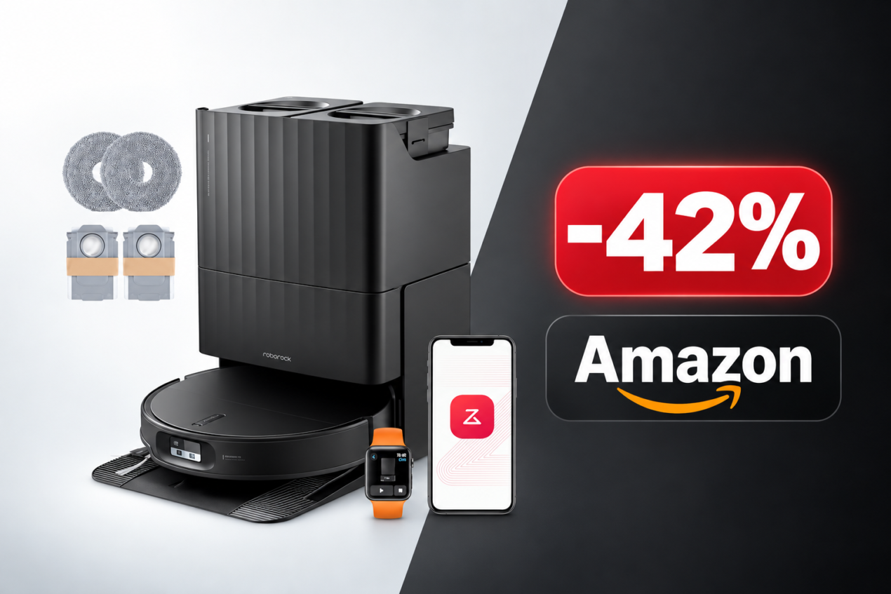 Roborock Qrevo Edge 2 scende a 519,99€ su Amazon, sconto del 42%