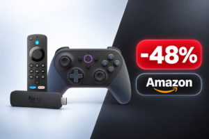 Fire TV Stick 4K Plus e controller Luna in bundle su Amazon a 72,98€ 1