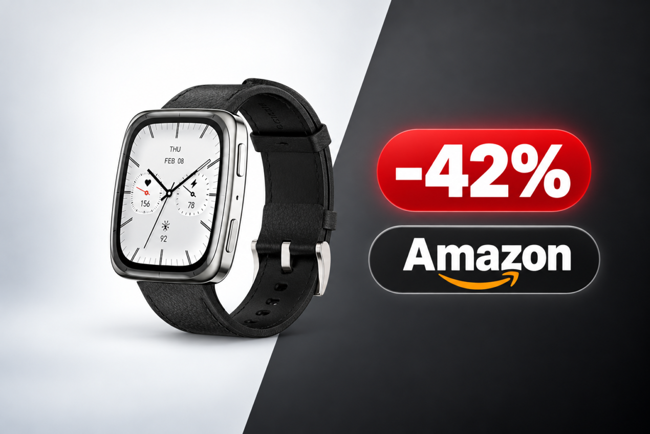 Amazfit Active 2 al minimo storico su Amazon: sconto del 42%