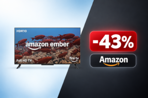 Bastano meno di 200€ per questa Amazon TV da 40 pollici: ultime ore in offerta