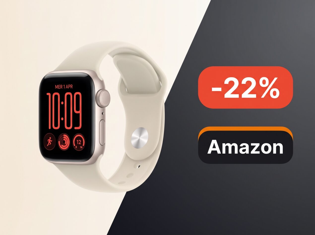 Apple Watch SE 3 a 219€ su Amazon: è il prezzo più basso di sempre anche dopo il Prime Day