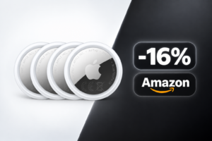 AirTag seconda generazione: confezione da 4 a 99,49€ su Amazon, minimo storico