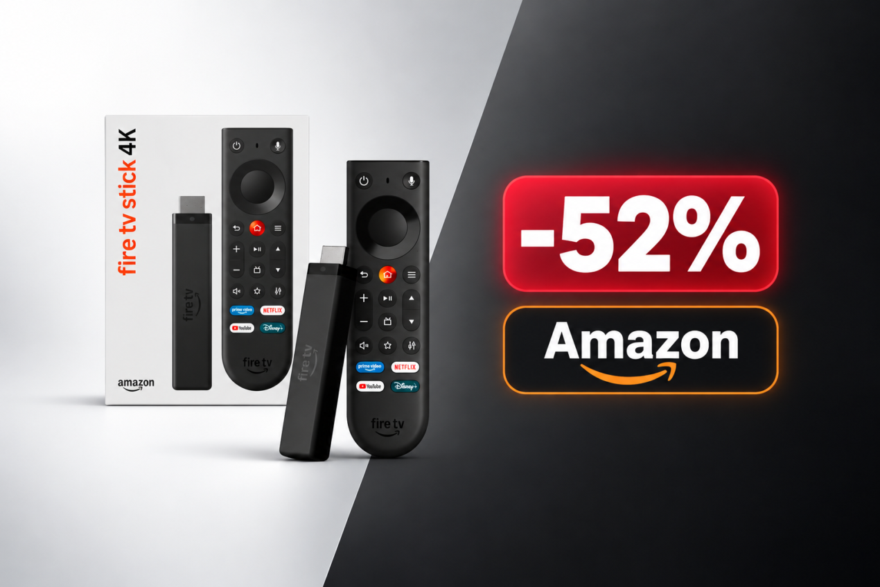 Fire TV Stick 4K abbandona Android: arriva Vega OS, il nuovo sistema Amazon in sconto per le ultime ore