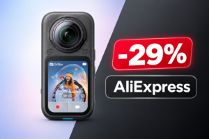 Insta360 X6 in 8K: con il coupon AliExpress il prezzo scende a 497,37€ 2