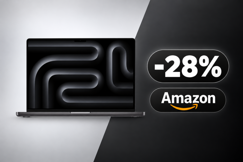 MacBook Pro 16 con chip M5 Pro scontato di quasi 1.200€ su Amazon 1