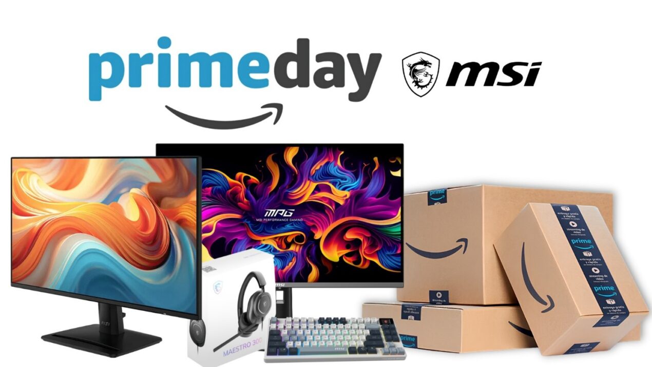 MSI sconta monitor QD-OLED, GeForce RTX 5080 e tanto hardware per la Festa delle Offerte Prime 2026