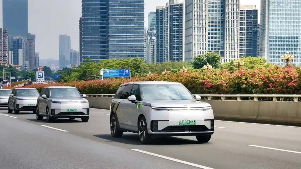 Il robotaxi di xpeng yoyo