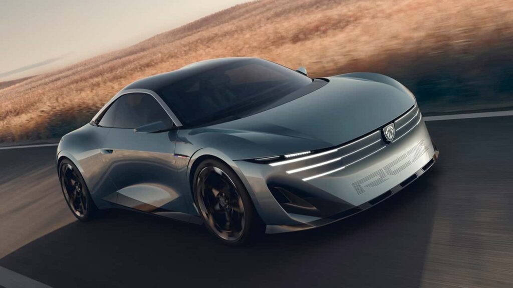 Peugeot vision rcz concept
